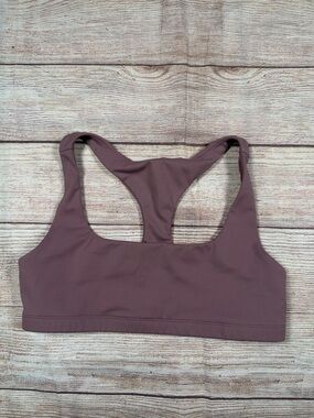 Vitality Women's Mauve Racerback Sports Bra